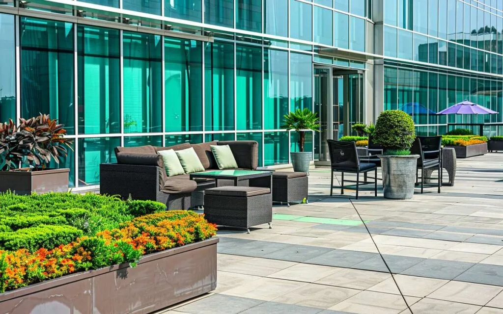 Outside greenery