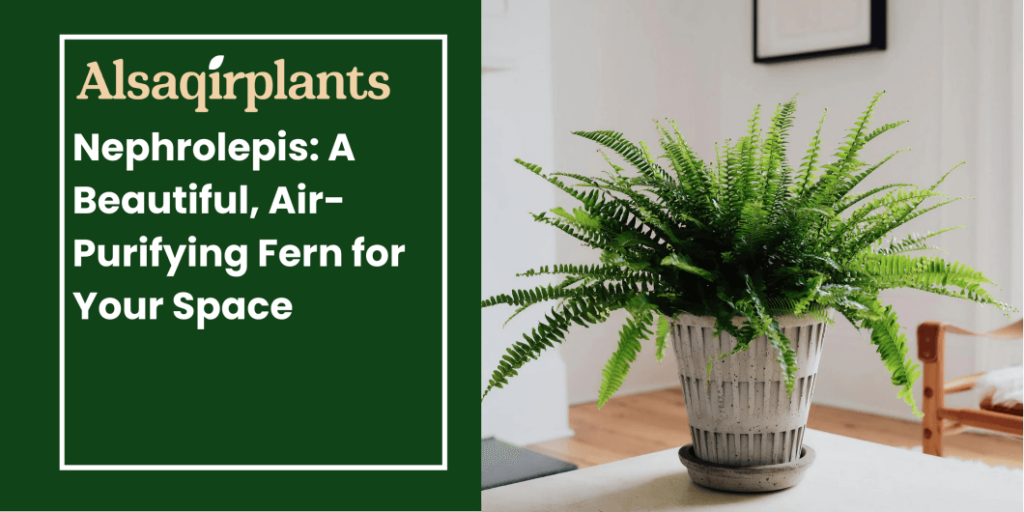 Nephrolepis A Beautiful, Air-Purifying Fern for Your Space