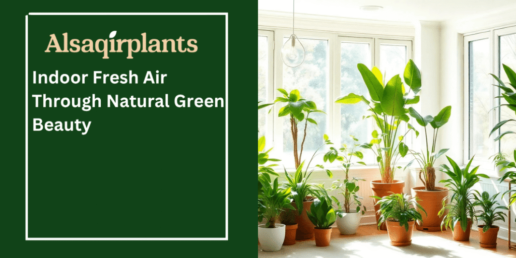 Indoor Fresh Air Through Natural Green Beauty